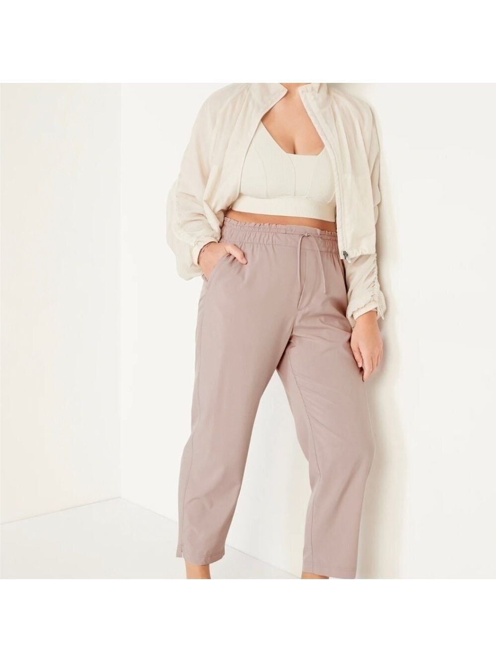 4X - Old Navy | High-Waisted StretchTech Cropped Taper Pants